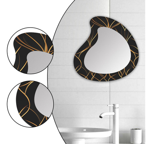 Espejo De Pared Para Entrada De Apartamento, Baño, Espejo