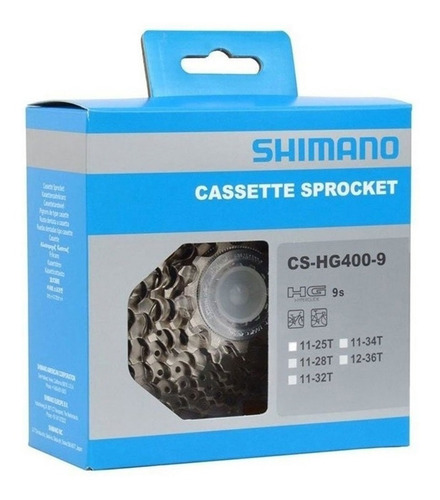 Piñon Shimano Hg400 9v Ruta 11-25