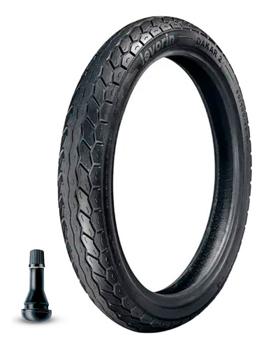 Pneu Levorin 80/100-14 M/c 49l Reinf Dakar Ii Tl + Válvula