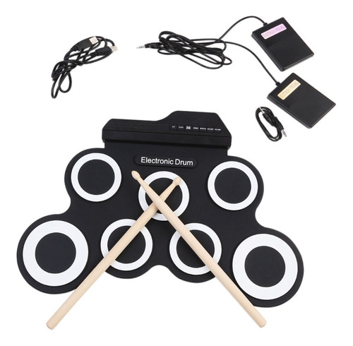 Tambores Electrónicos Usb Plegables Hand Reel Jazz Drums