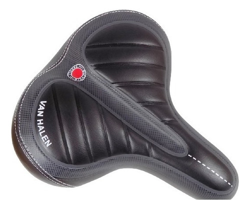 Asiento Bicicleta Foam 250 X 210mm Urbano Playera Van Halen