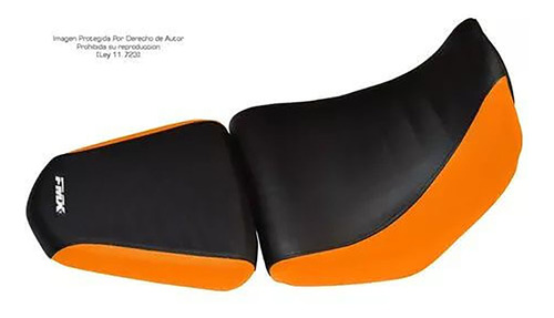 Funda Asiento Honda Cb 300f Total Grip Naranja Fmx Cover