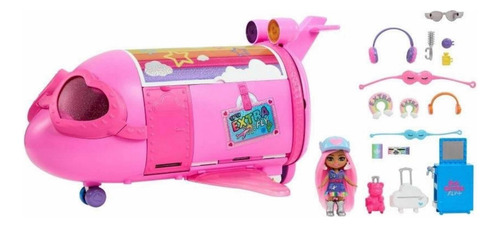 Set De Juego Barbie Extra Fly Jet , Avión Barbie