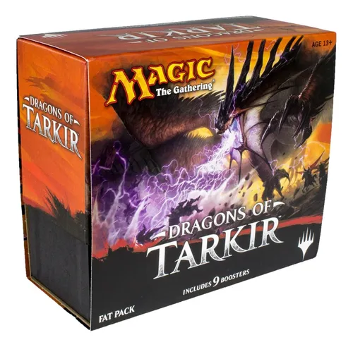 Magic: The Gathering: Dragons Of Tarkir Fat Pack (sellado De
