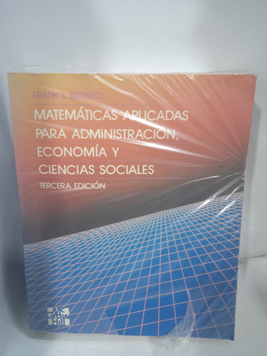 Matemáticas Aplicadas 3ed.