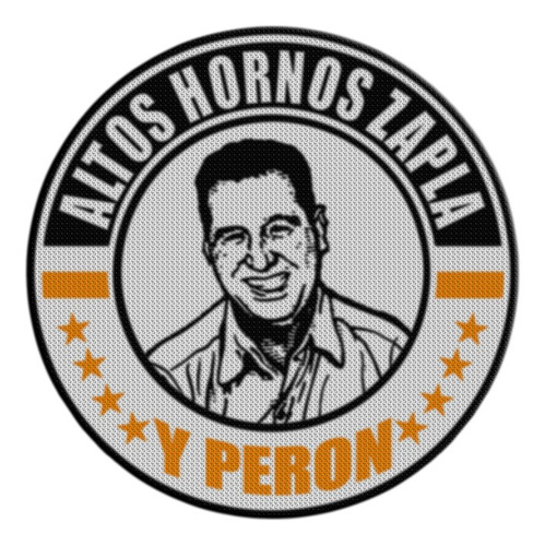 Parche Termoadhesivo Peron Y Altos Hornos Zapla