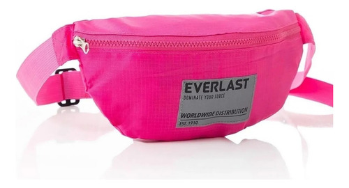 Riñonera Everlast Fucsia Deportiva Reforzada Urbana Unisex