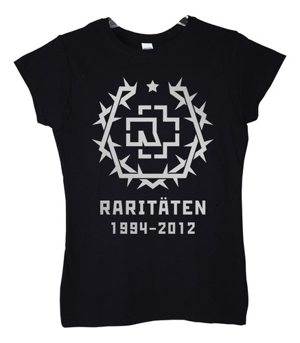 Polera Mujer Rammstein Raritaten 1994-2012 Rock Abominatron