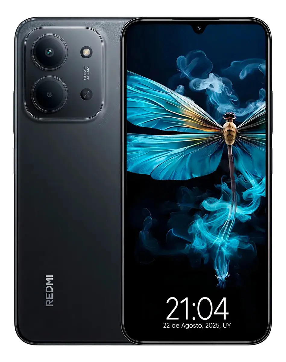 Smartphone Redmi 15c 256gb Dual Sim 4gb Ram+4gb Virtual Preto