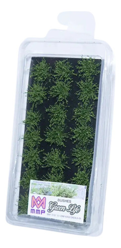 Pasto Vegetacion 10-12mm Color Verde B-09 Arbusto Bushes