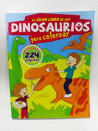 El Gran Libro De Los Dinosaurios Para Colorear 