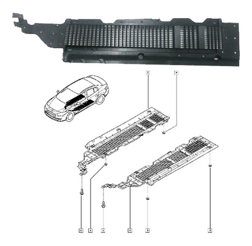 Tapa Protector Tuberia Renault Fluence 1.6 11/21