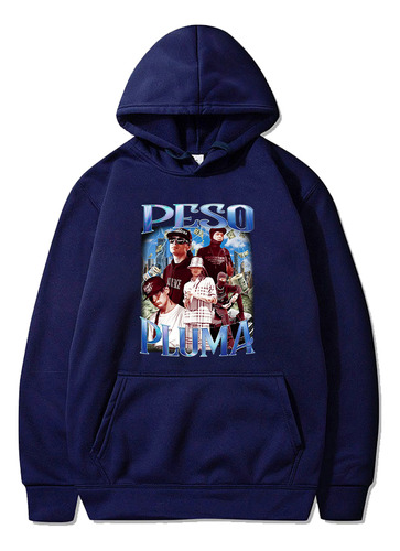 Sudadera Con Capucha Peso Pluma, Ropa Vintage De Hip Hop De