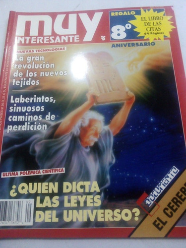 Revista Muy Interesante Año Ix No. 9 Las Leyes Del Universo (Usado)