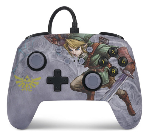 Control Alambrico Powera Zelda Valiant Link Para Switch