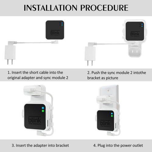 Soporte De Pared Para Blink Sync Module 2 Soporte De Ahorro
