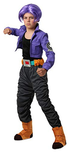 Los Niños De Dragon Ball Z Trunks Vestuario Medio (8-10).