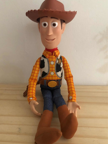 Muñeco Woody Original  Toy Story Disney. Frases En Italiano