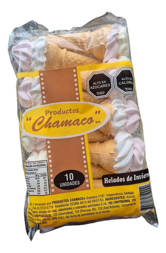Helado De Invierno 10 Unidades