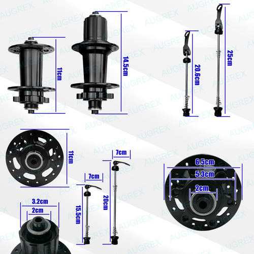 Tronadoras Masas Hassans 32 Hoyos Hg 7-12 V Shimano Sram Mtb