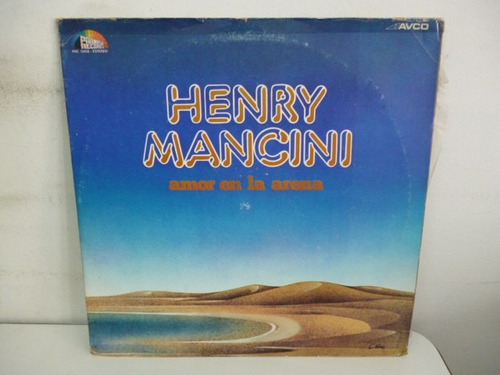 Henry Mancini Amor En La Arena Vinilo Argentino