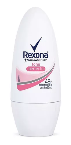 Desodorante en Roll On Rexona Mujer Tono Perfecto50Ml