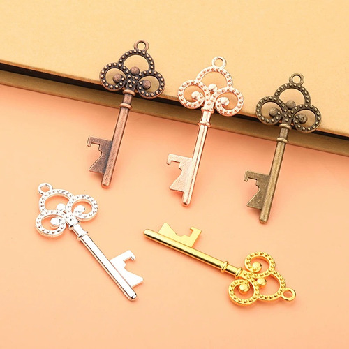 50 Pzs Destapador De Llave Vintage Para Fiestas Boda