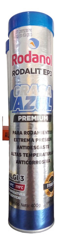 Grasa Azul Premium Alta Temperatura 