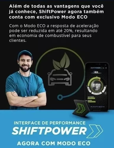 Módulo Acelerador Shift Power Bluetooth C/ App 4.0+