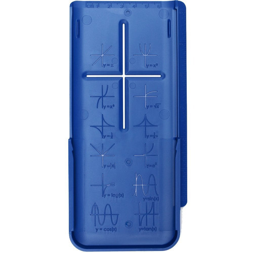 Cubierta Deslizante Ez Gráfica Azul Duro Para Ti 84 Plus Ce