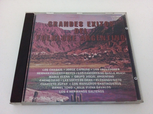 Grandes Éxitos Del Folklore Argentino - Chaskis Cafrune  Cd 