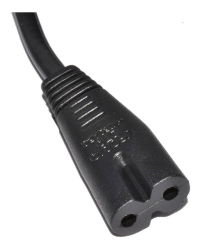 Cable Poder Tipo Ocho Nacional 1.5mts Tv Radios Notebook