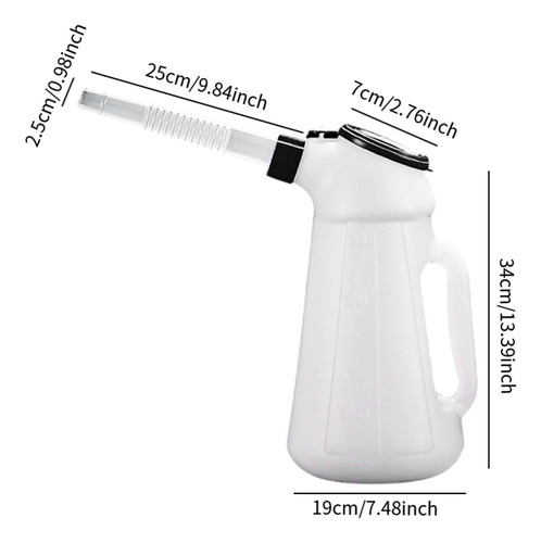 Jarra De Aceite Con De Aceite Can Equipo 5l 34 Cm