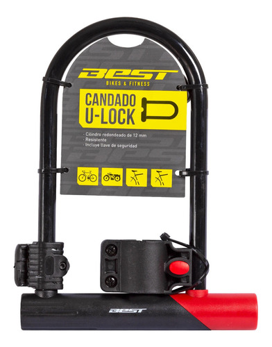 Candado U-lock Best 180x245mm Ty-307