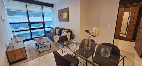Departamento 1 Recamara En Edificio Inteligente Amenidades Con O Sin Muebles