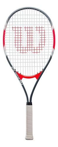 Raqueta Tenis Wilson Fusion Xl 4 3/8 Xchws C Color Gris Oscuro