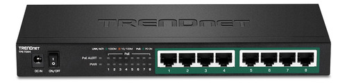 Trendnet Tpe-tg84, Switch Poe 8 Puerto Gigabit, 120w