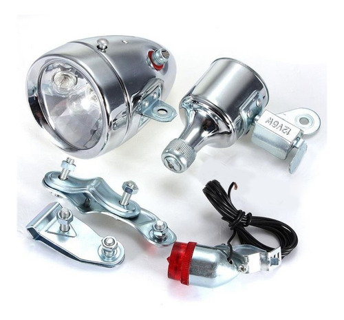 Bicicleta Motorizada Bicicleta Fricção 12v 6w Gerador Farol