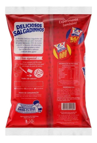 Imagem 2 de 6 de Deliciosos Queijo Panco Biscoito 500 Grs