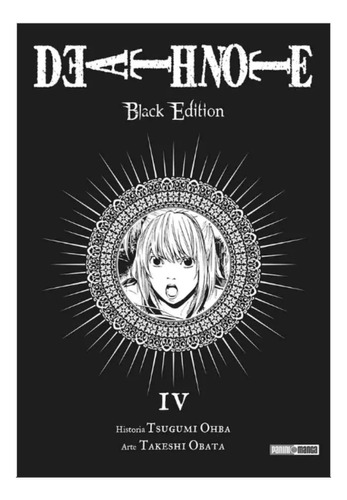 Death Note Black Edition N.4 Panini Manga Español Colección