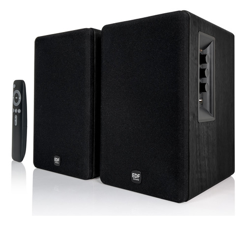 Bocinas Edf Sound Bs400 Color Negro Caja Abierta