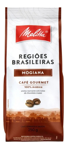 Café Regiones Brasileñas Mellita Molido Tostado Gourmet 100%