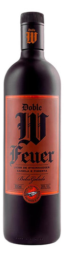 Licor Doble W Feuer Fino Steinhaeger Canela E Pimenta 900ml