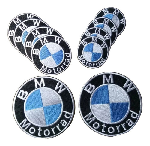 Logo Bordado Bwm Autos Parches Apliquees Bordados 