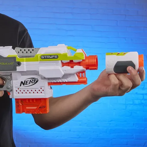 Nerf Modulus Stryfe Blaster 6 Darts Drop Grip Barrel Extensi