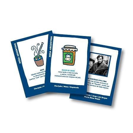 Juego Cartas Didáctico ¡4! Argentina - Chicos.net Ediciones