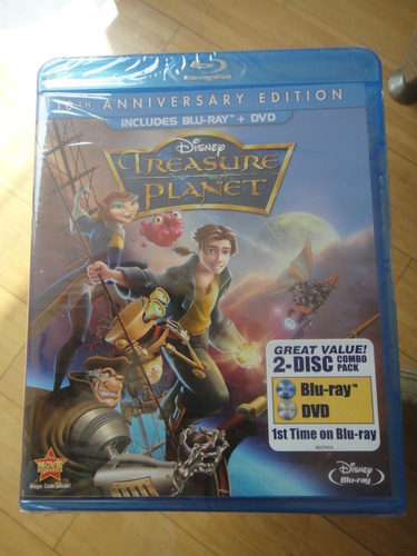 Disney Treasure Planet Planeta Del Tesoro Blu Ray Sellado