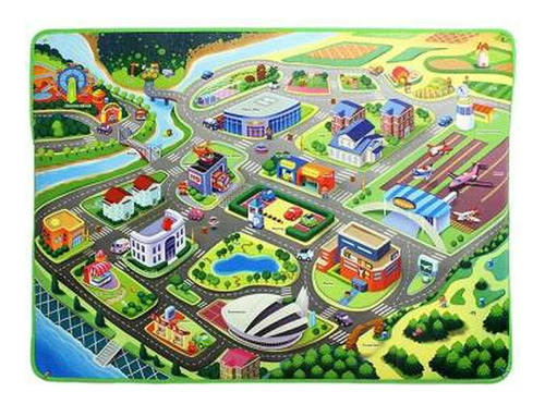 Tapete De Juego Enrollable Multiusos 120cm X90 Cm