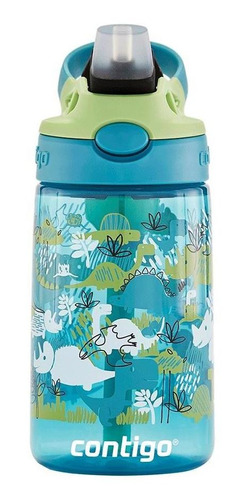 Squeeze Kids Contigo Gizmo Flip 414ml Dinossauros Azul