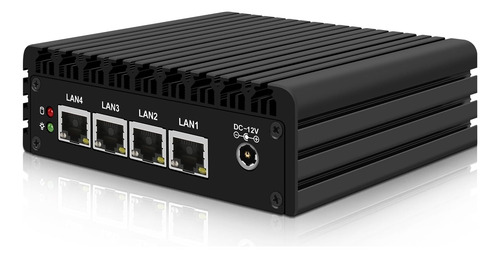 Firewall 4 Puertos, 2.5 G De Lan Mini Pc J3710 Quad Core, So